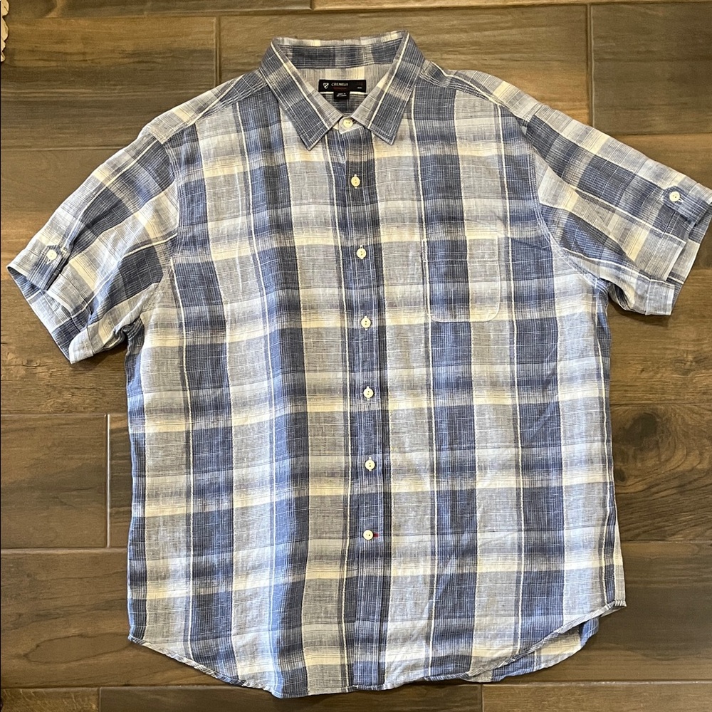 Cremieux Linen Short Sleeve Shirt